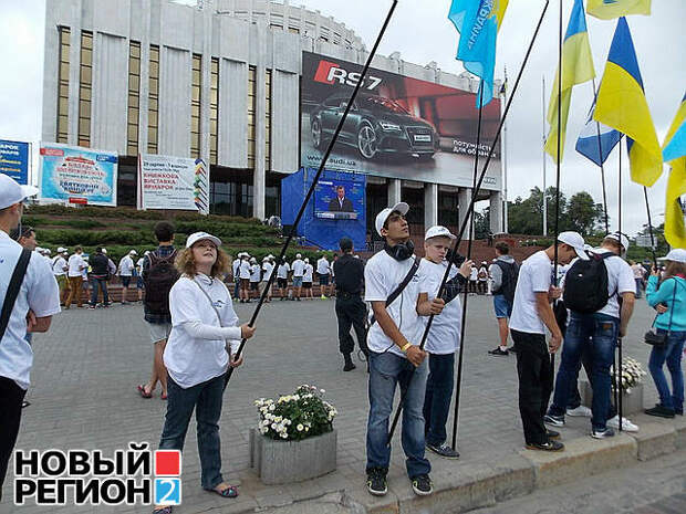 Новый Регион: День независимости в Киеве: Янукович и оппозиция объявили, что не идут в союз с Москвой (ФОТО, ВИДЕО)