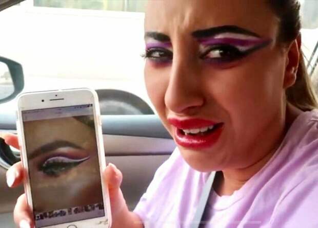 make-up неудачный макияж