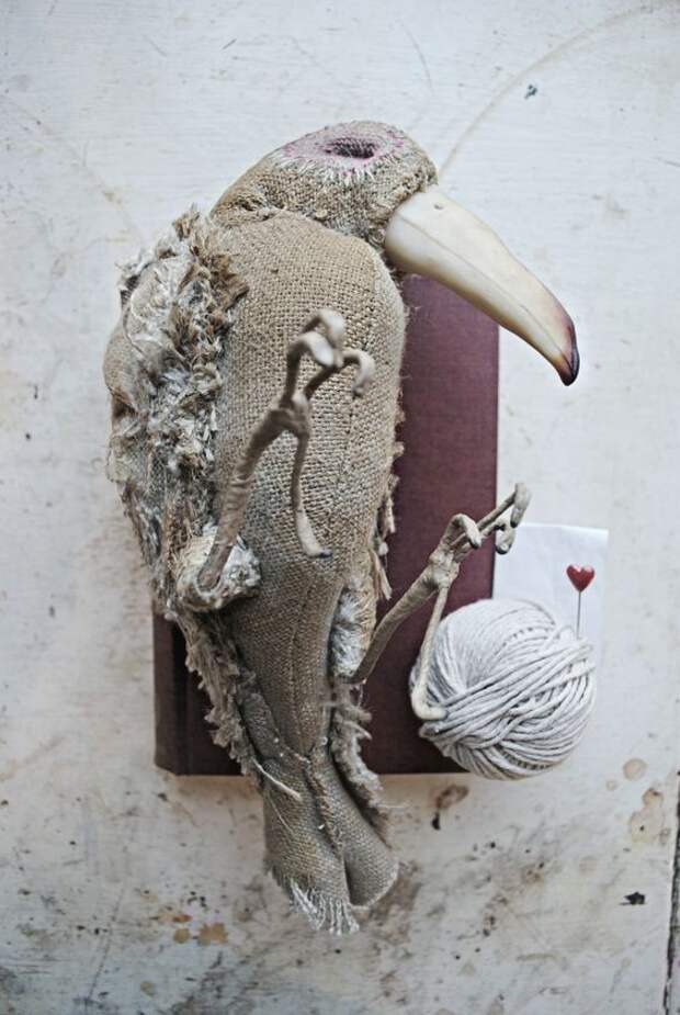 Textile Bird By Mister Finch: 