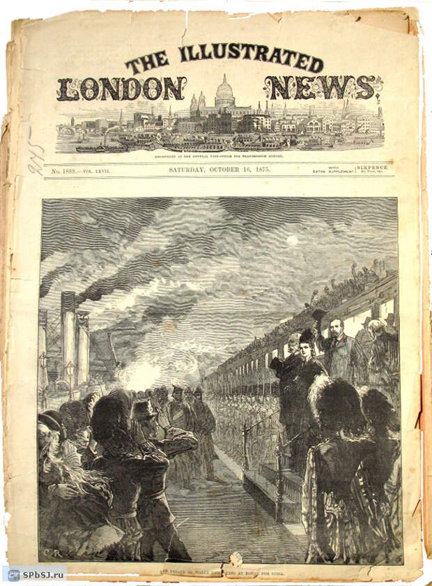 «Иллюстрированный журнал Глисона». Лондон, 1854 г., январь, с.304.