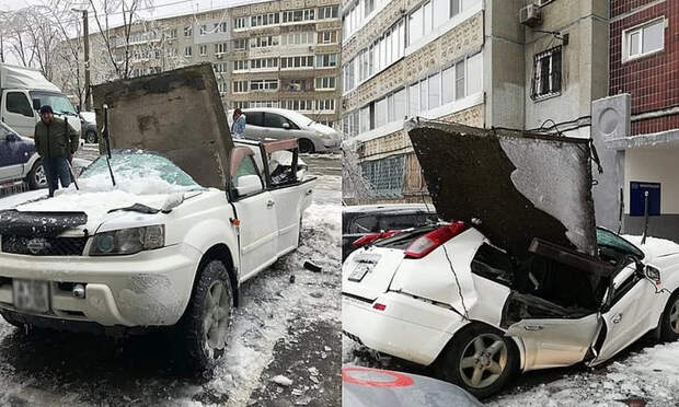 "Снежинка" упала