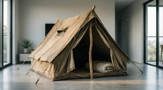 Readovka: В квартирах Киева от холода спасаются в туристических палатках