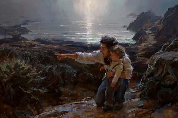 Американский художник Daniel F. Gerhartz