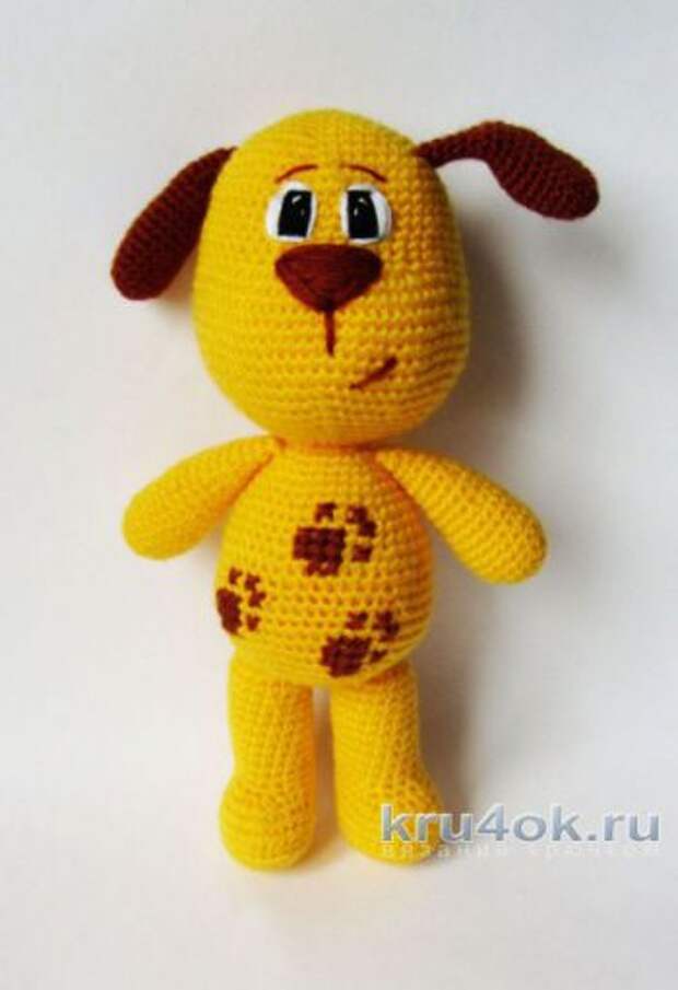Вязание игрушки крючком