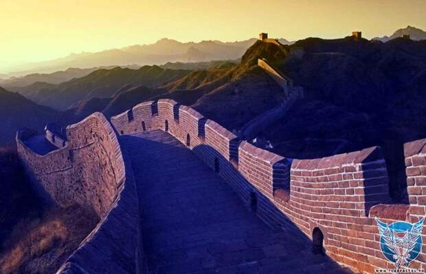 Великая китайская стена видна из космоса