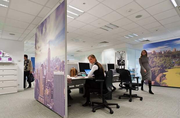 Необычный офис Philips – без определенного места работы