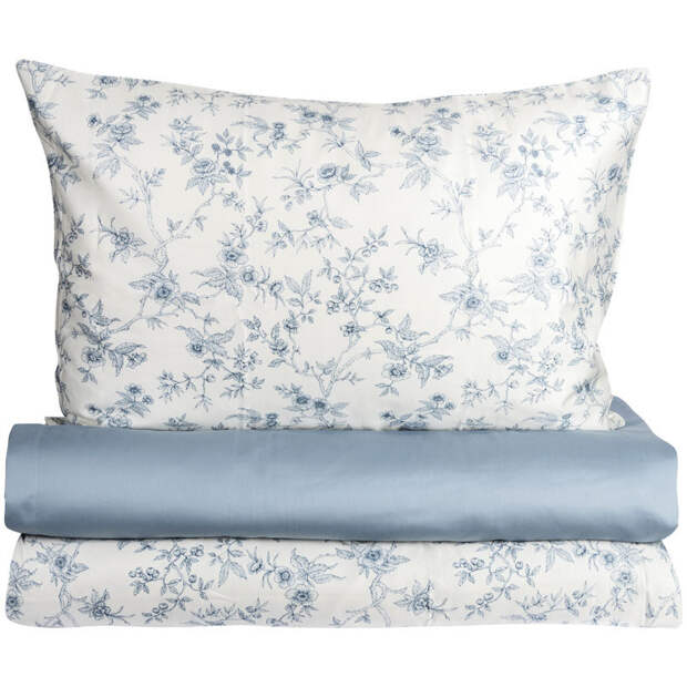 Комплект постельного белья 2-спальный Lameirinho Floral Blue, 13 120 руб. (цена со скидкой – 9 180 руб.)