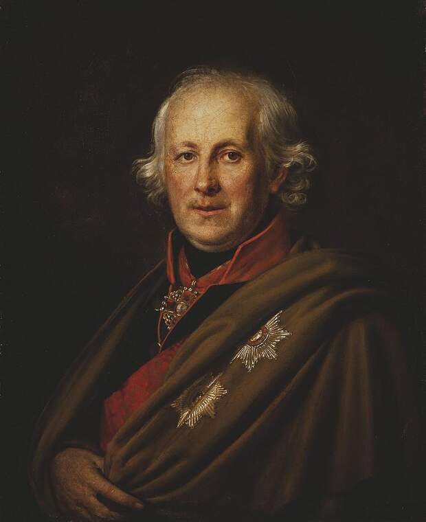 Портрет работы А. Г. Варнека, 1810-20