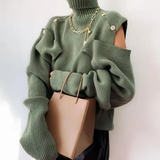 Модный свитер зима 2022: новые и оригинальные модели для стильных леди (+14 фото)