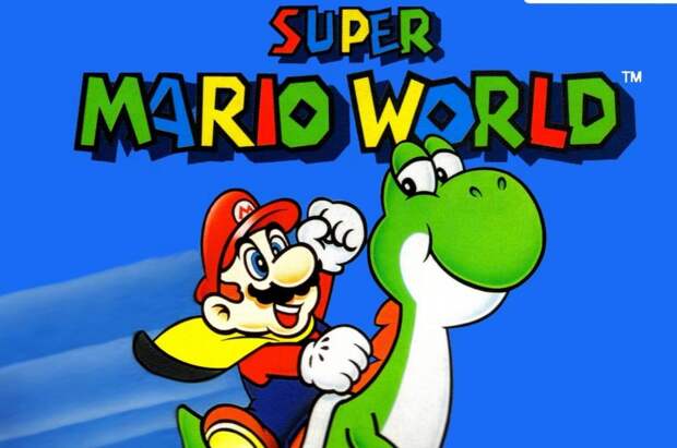 Марио бьет Йоши – Super Mario World