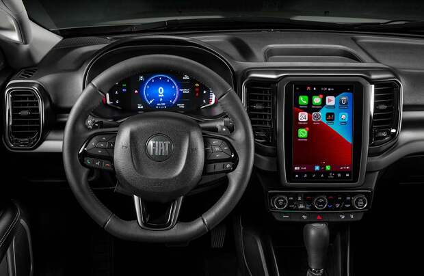 Интерьер нового Fiat Toro 2022