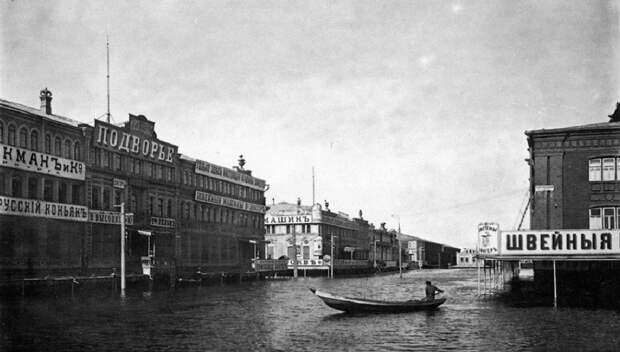 Наводнение в Нижнем Новгороде. Конец 19 века