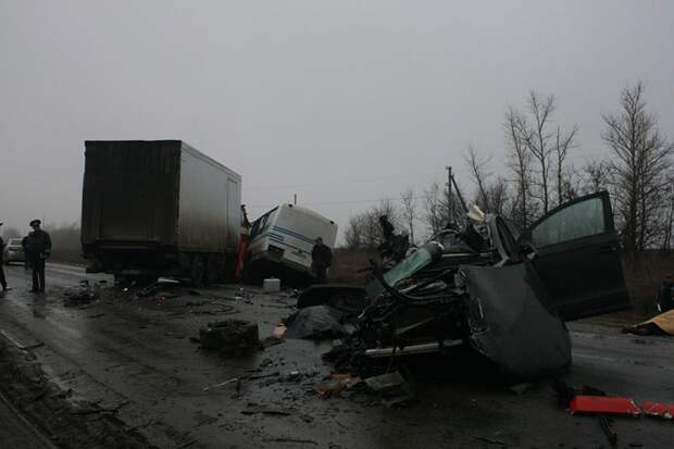 Q7 разбился под Курском Q7 разбился под Курском