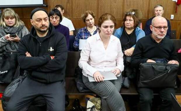 На фото: заседание Мещанского суда по делу о хищении бюджетных средств, выделенных "Седьмой студии"