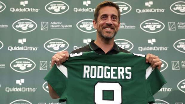 Jets QB Aaron Rodgers