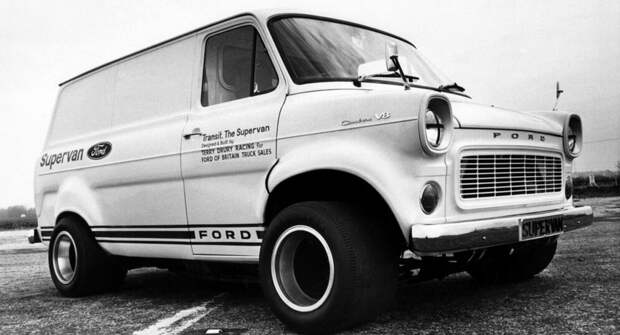 История создания Ford Transit Supervan