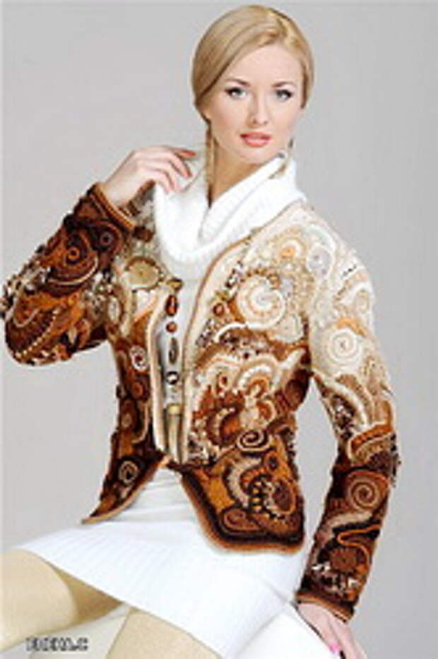 модель в технике фриформ