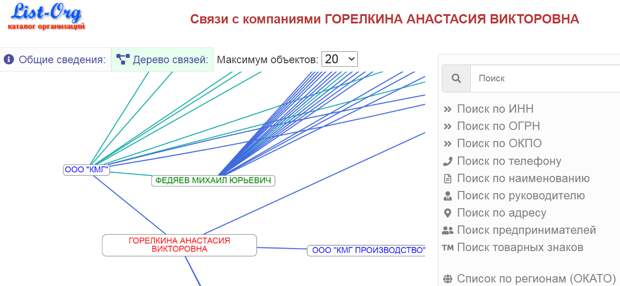 Фото: скриншот страницы сайта list-org.ru
