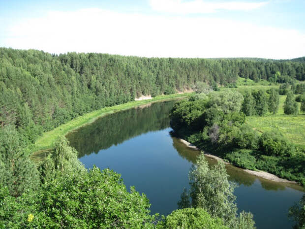 Карта реки тулва пермский край