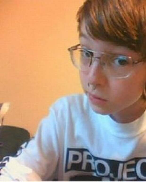 Ребенок неформал (6 фото)