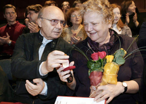 Андрей Мягков и Анастасия Вознесенская. / Фото: www.life.ru