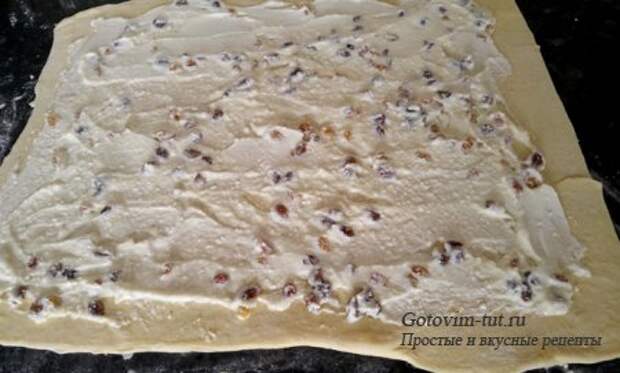 Творожные булочки - слойки Творожные булочки - слойки
