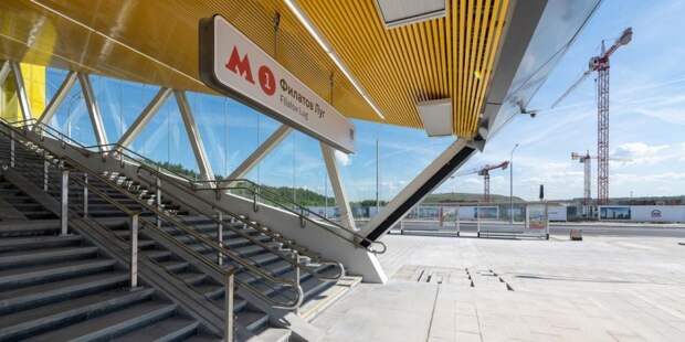 Запуск новых станций красной ветки метро разгрузит Киевское шоссе на 8%. Фото: mos.ru