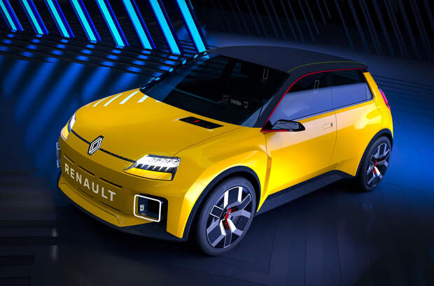 Renault представила маленький электрокар, посвященный модели R5