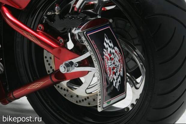 Чоппер Moto Guzzi Rosso Mondello