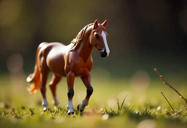 В Китае стали хитом бракованные игрушки грустных лошадей