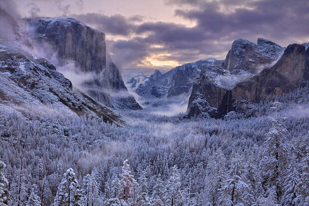 Великолепные снежные пейзажи Gorgeous Winter Landscapes 9 Великолепные снежные пейзажи