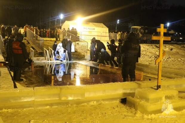 В Рязанской области окунуться в иордань в Крещенскую ночь можно будет в 40 оборудованных для этого местах