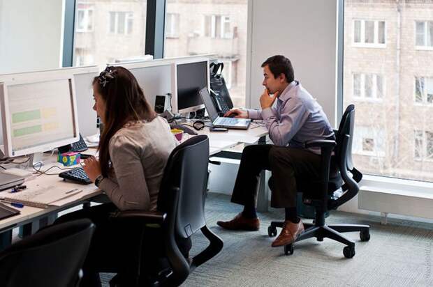 Необычный офис Philips – без определенного места работы