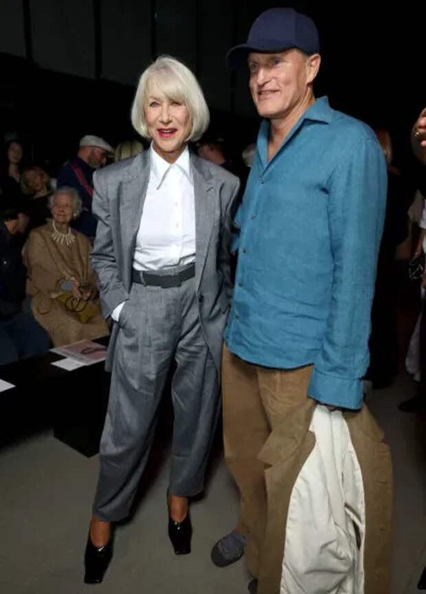 Хелен Миррен и Вуди Харрельсон