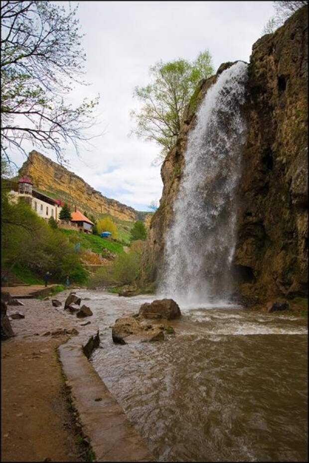 Медовые водопады Кисловодск в марте