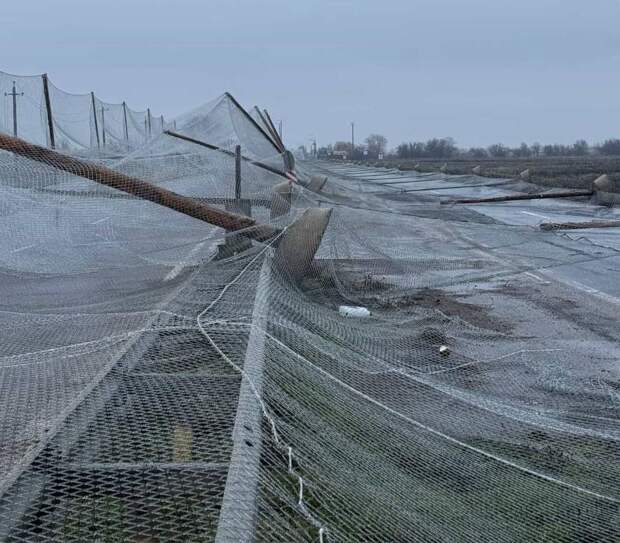 На трассе Николаев — Херсон обвалилась часть антидронового тоннеля