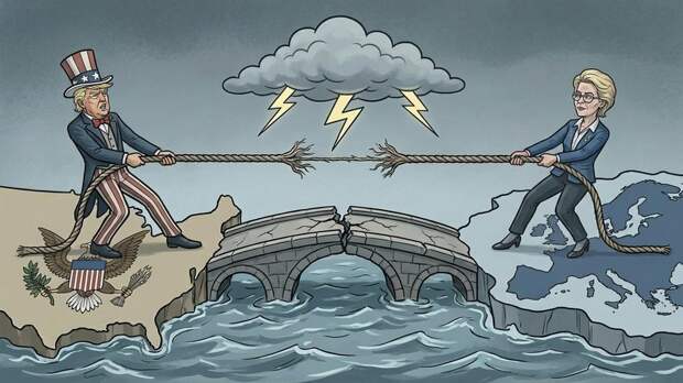 «Всё более антагонистический характер»: почему растёт напряжённость в отношениях США и ЕС