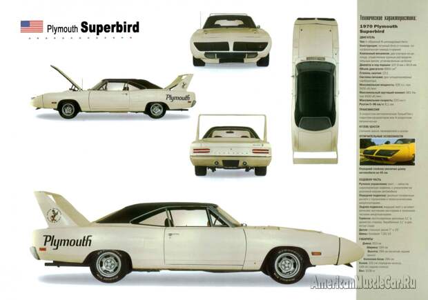 Plymouth Superbird 1970 poster