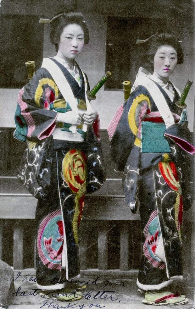 1907. О-Сана Сан, гейша района Йоши-чо в Токио