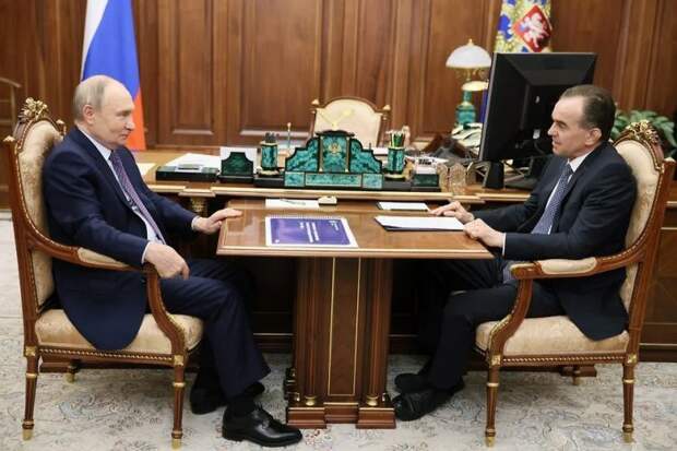 Губернатор Кубани на встрече с президентом России сообщил о долгожданной новости