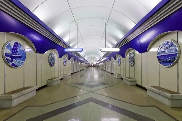 Комендантский проспект метро, питер, подземка