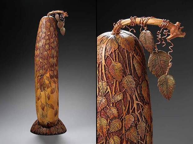 pumpkin25 Шедевры из тыквы от Мэрилин Сандерлэнд