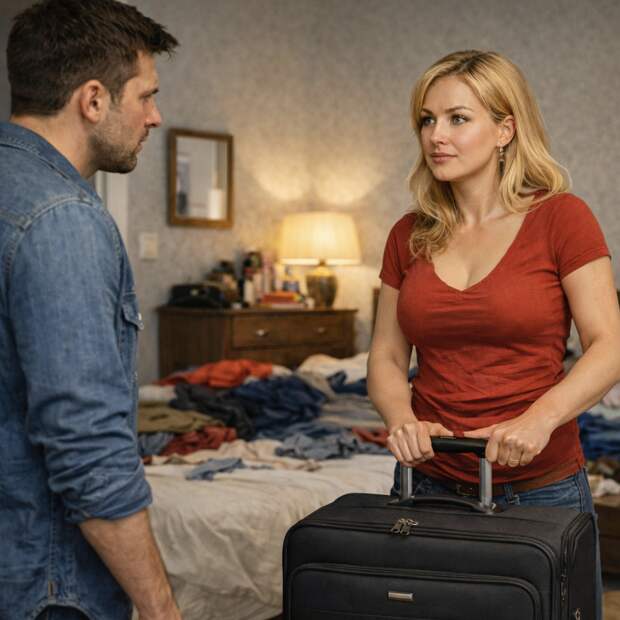 — Я намерена наслаждаться жизнью, а не прислуживать перед новой супругой твоего папаши, — отрезала Марина, застёгивая чемодан.