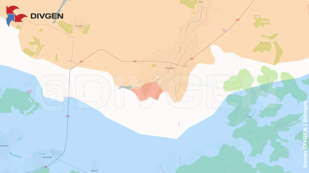 Штурмовые подразделения ВДВ группировки «Север» завершили освобождение населённого пункта Юнаковка Сумской области. Фото © Telegram / DIVGEN   Карта СВО