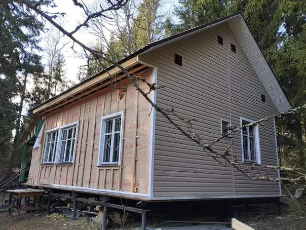 Реконструкция дачного домика Реконструкция дачного домика