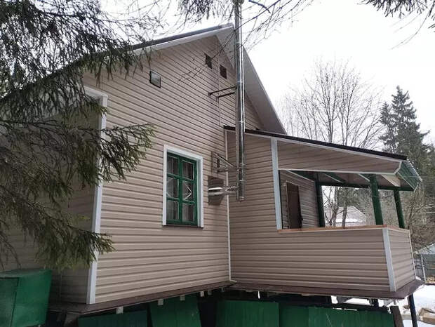 Реконструкция дачного домика Реконструкция дачного домика