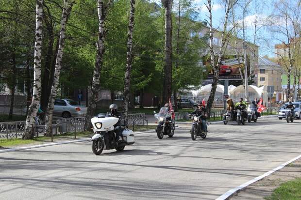 По улицам Сыктывкара в коляске мотоцикла разъезжал медведь байкеры, медведь, мишка, мото, мотоцикл, прикол, сыктывкар, юмор