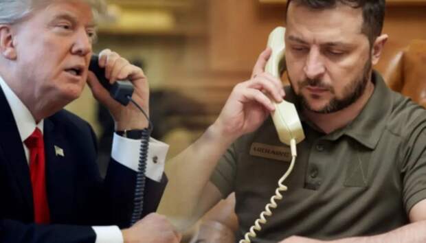 Трамп сейчас говорит по телефону с Зеленским о мирных переговорах