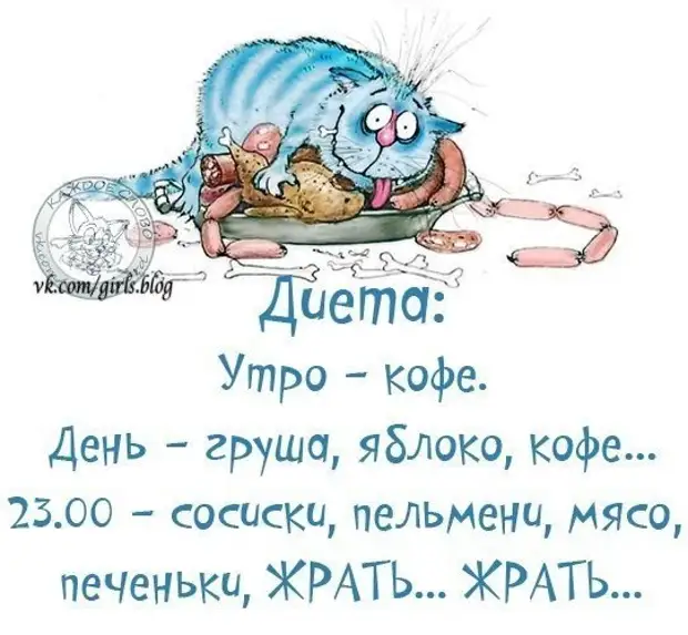 Юмор в картинках диета