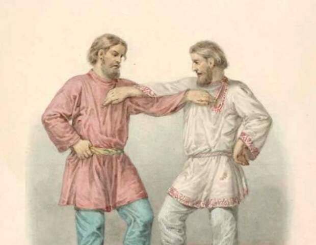 Рубахи XVI века на Руси 